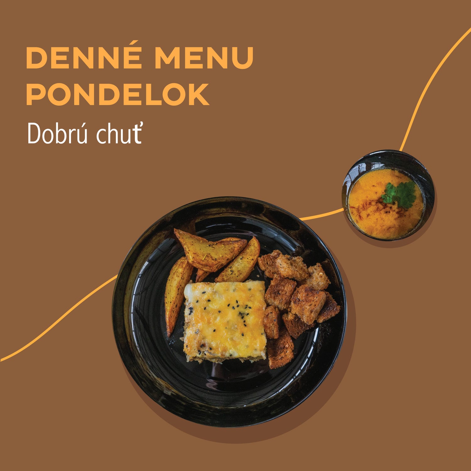 M-Bistro Denné Menu - Pondelok