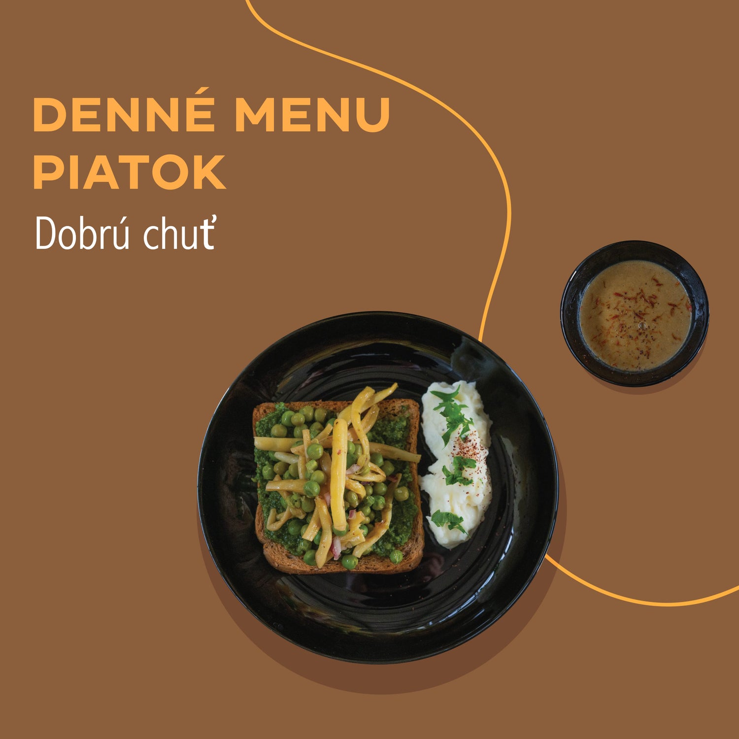 M-Bistro Denné Menu - Piatok